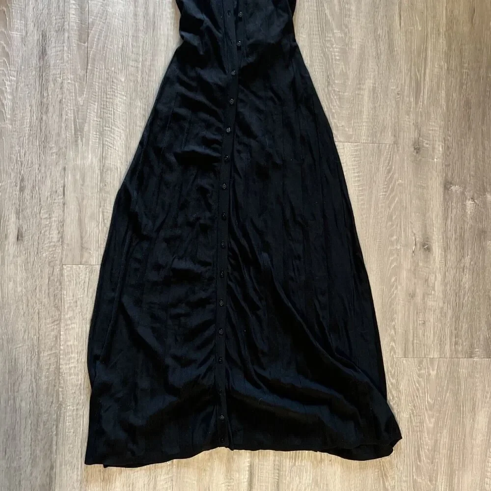 DEVON WINDSOR OPHELIA MIDI DRESS COLOR BLACK SIZE S REVOLVE - Picture 4 of 5